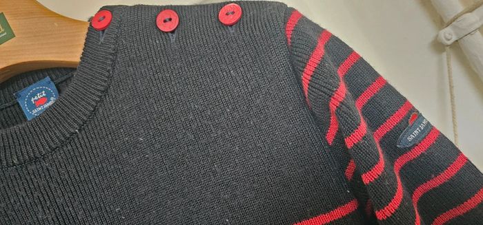 Pull Marinière laine Saint James 10 ans - photo numéro 2