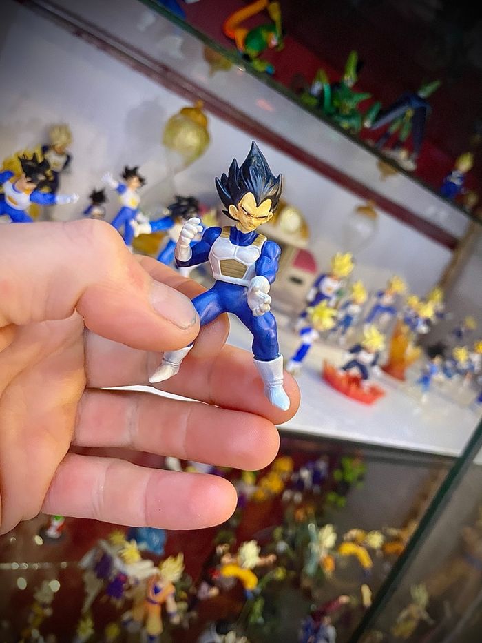 Figurine dragon ball gashapon hg Végéta