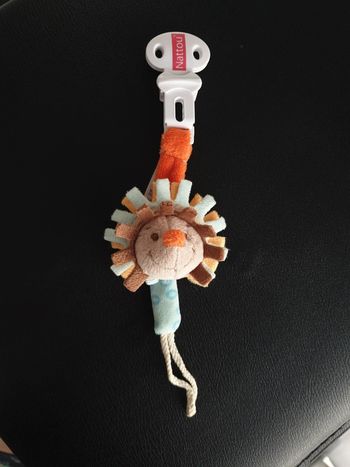 Attache tétine hérisson 🦔