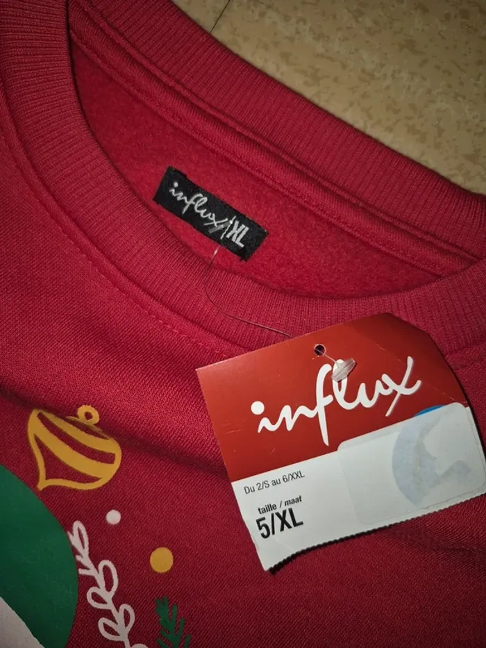 Pull de Noël Femme Influx en XL - photo numéro 3