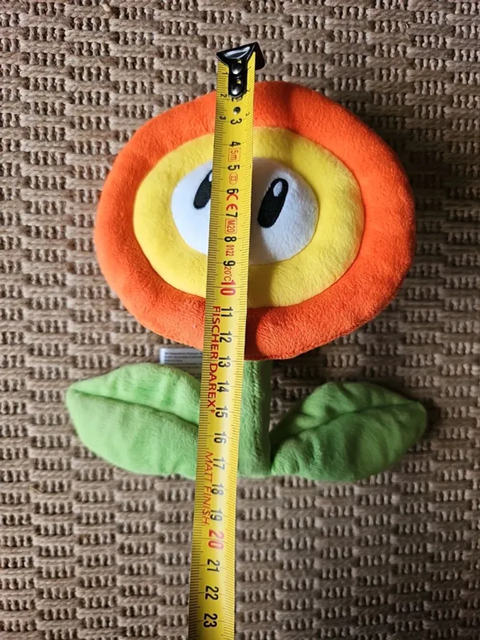 Peluche fleur de feu super mario - photo numéro 6