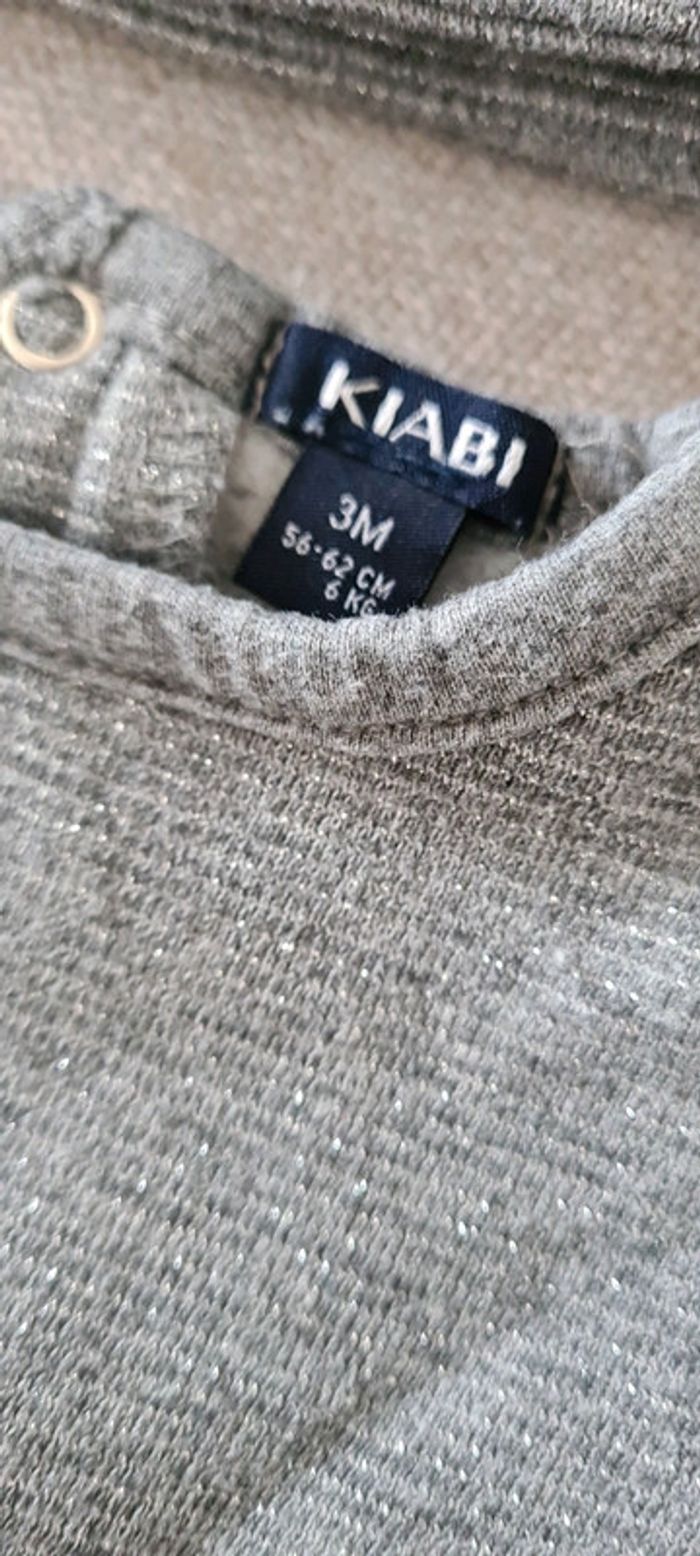 Lot de 2 robes Kiabi 3 mois - photo numéro 5