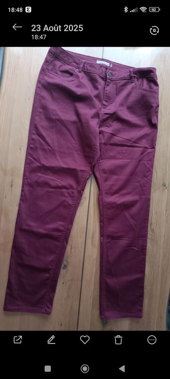 Pantalon femme taille 48