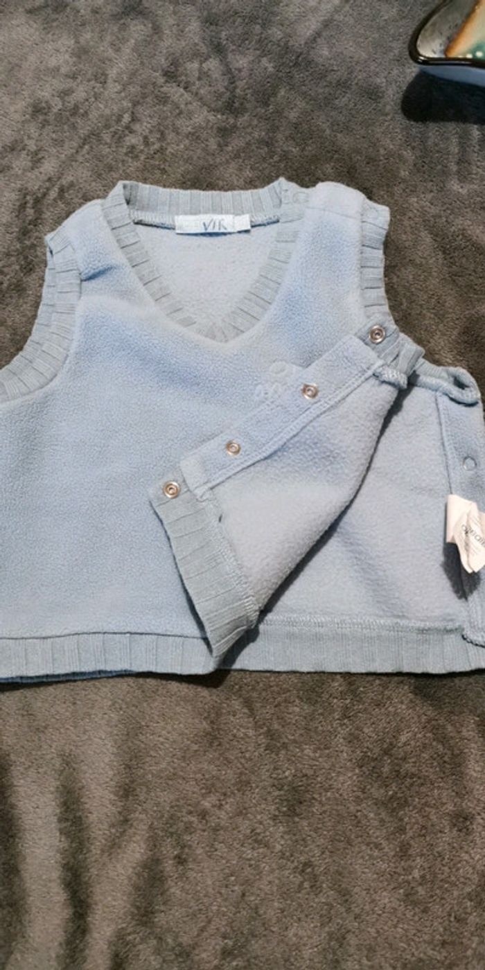 Pull sans manches polaire - photo numéro 5