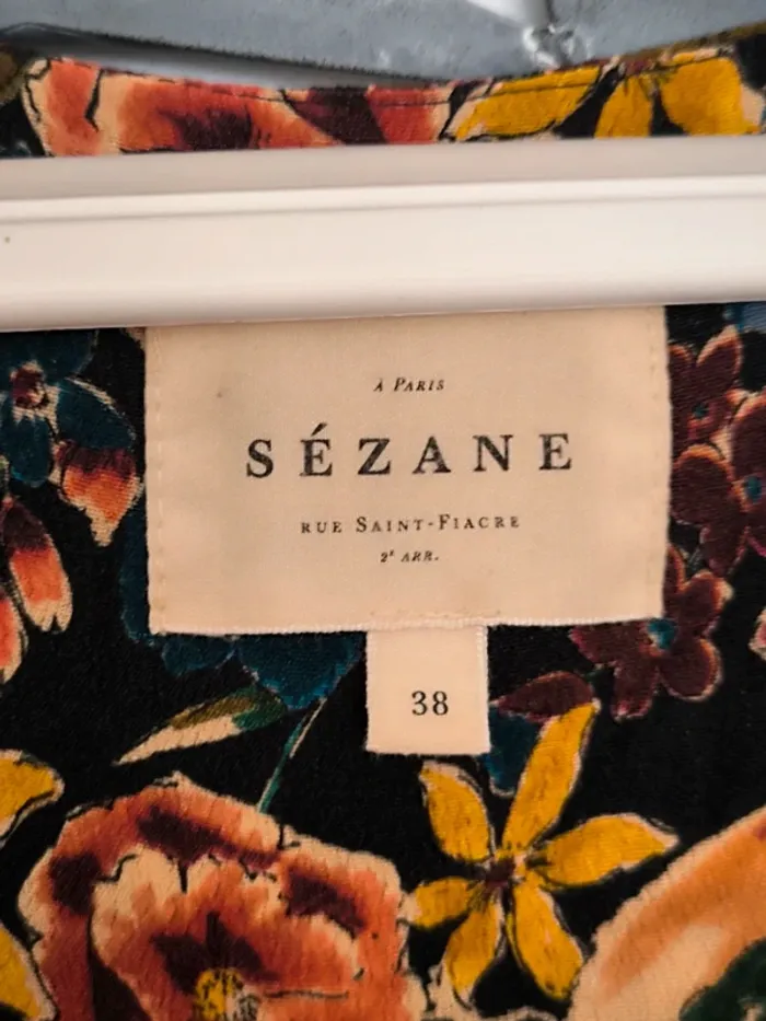 Robe Sezane fleurie 38 - photo numéro 7
