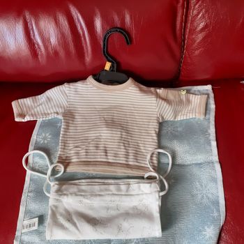 T-shirt Naissance +Pochette *Colin-Colline