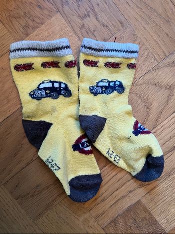 Paire de chaussettes taxi anglais 23/24