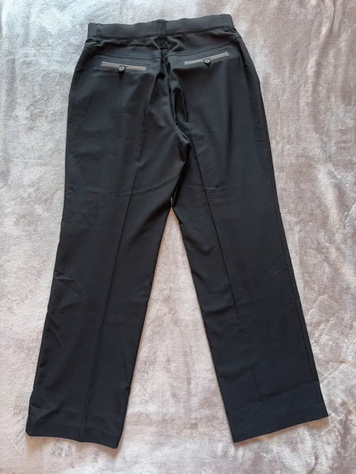 Pantalon noir habillé femme FREC taille 44 en très bon état - photo numéro 7