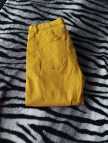 Pantalon moutarde
