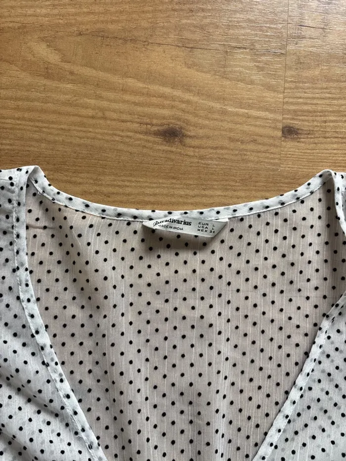 Blouse à pois - photo numéro 3