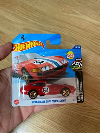 Hot Wheels  | Mainline | Race Day | Ferrari 365 GTB4 Competizione | 10/10 | HYW48-N522 - 5785