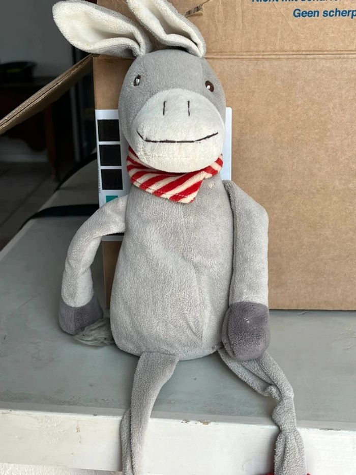 Peluche doudou âne petite marie