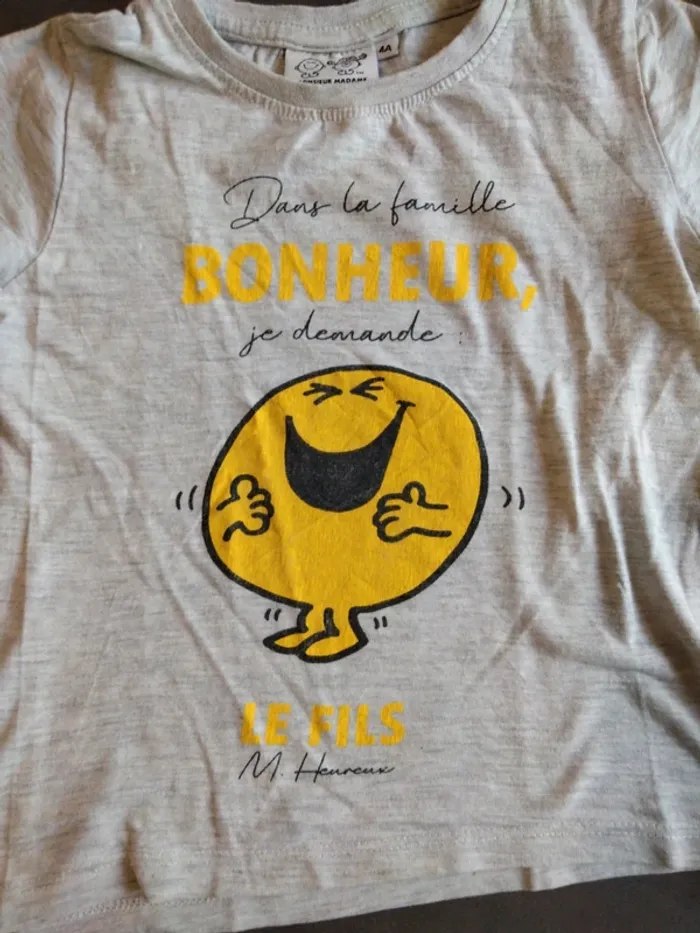 Tee-shirt Monsieur Madame - photo numéro 2