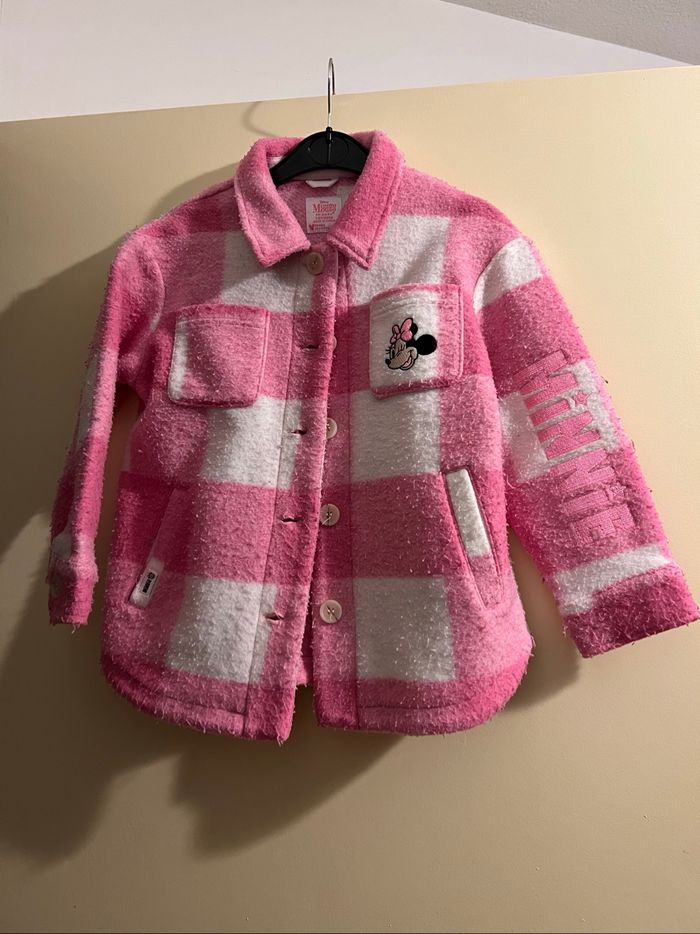 Veste Minnie rose 7/8 ans