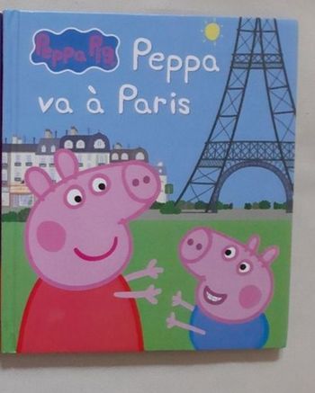 Livre Peppa Pig - Peppa va à Paris - 2 à 5 ans