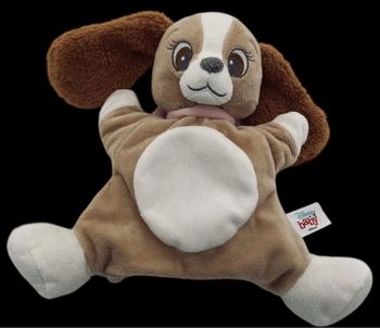 ❤️B3577 Doudou Plat Marionnette Beige Lady Chien Dog Belle Et Le Clochard DISNEY