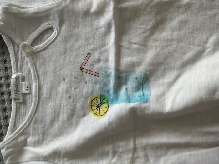 Lot de 5 tee shirt 6 mois très bon état - photo numéro 4