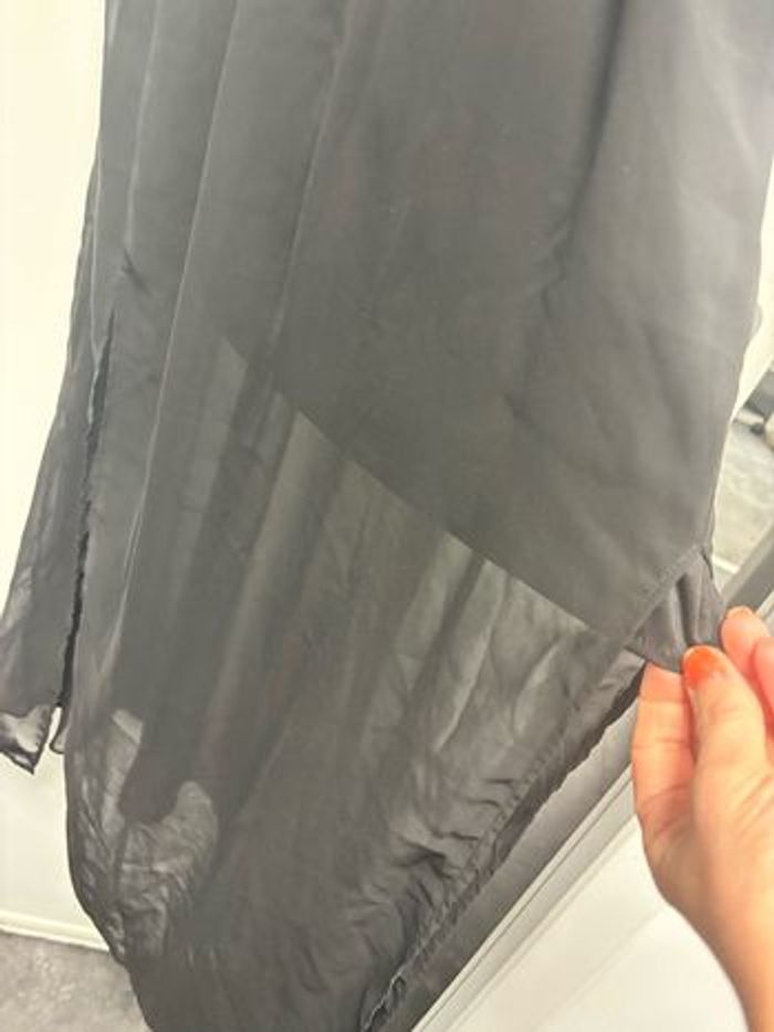 Robe Zara longue noire L - photo numéro 3