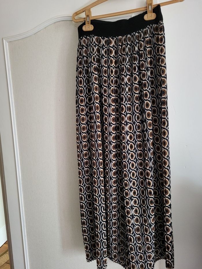 Jupe plissée  imprimée