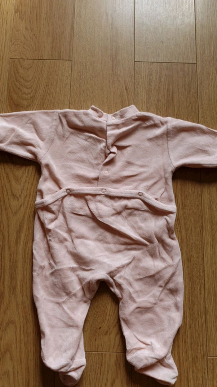 Pyjama 3 mois rose - photo numéro 2