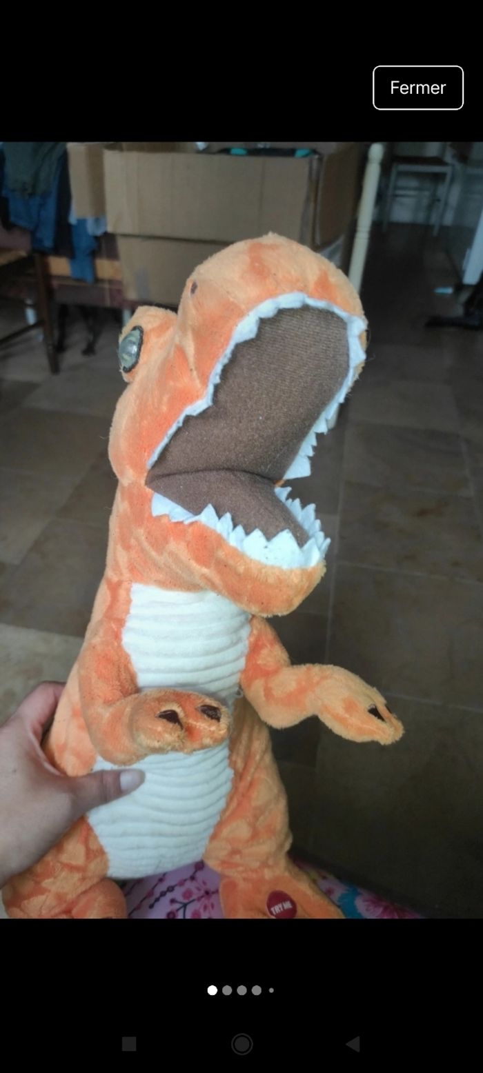 Très belle peluche dinosaure j40 - photo numéro 5