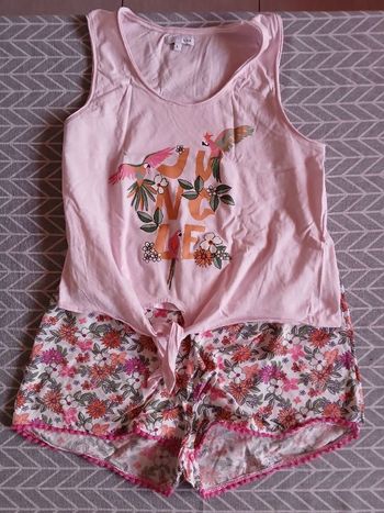 Pyjama short La Halle taille L