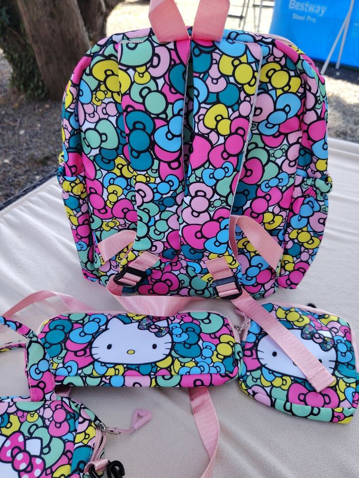 Sac école hello kitty - photo numéro 2