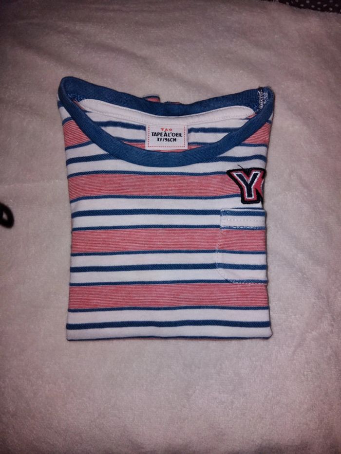 Tee-shirt enfant tape à l'œil 3 ans - photo numéro 5