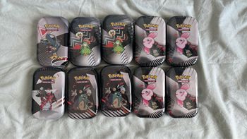 Mini Tin 10.5 Flammes Blanches Foudre Noir