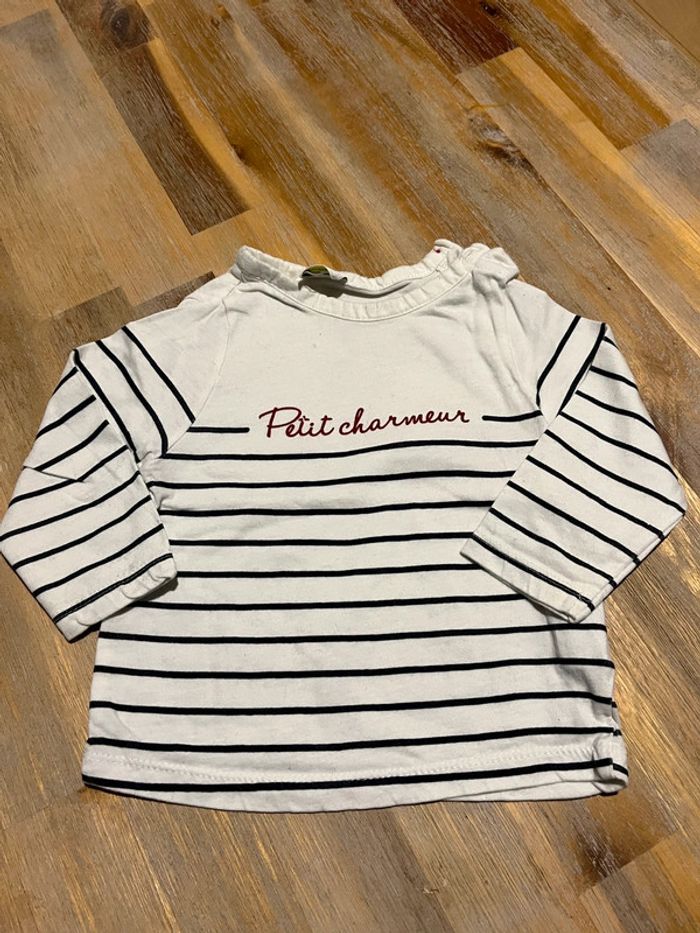 T shirt manches longues 12 mois