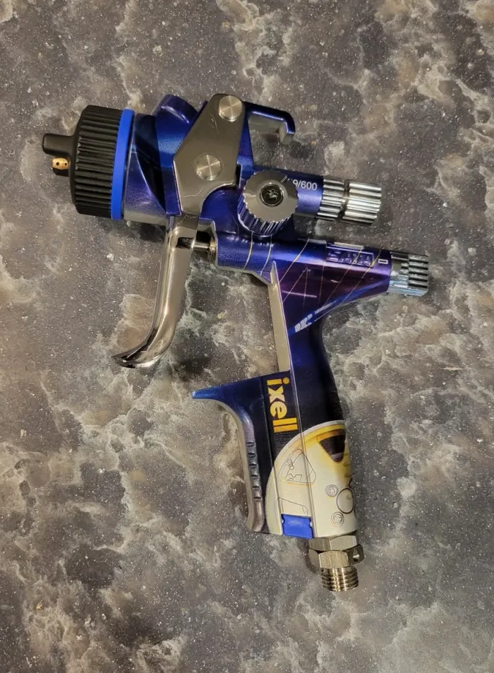 Malette de 2 pistolets à peinture SATA Jet X 5500 HVLP & RP (1.2 I), en parfait état - photo numéro 3