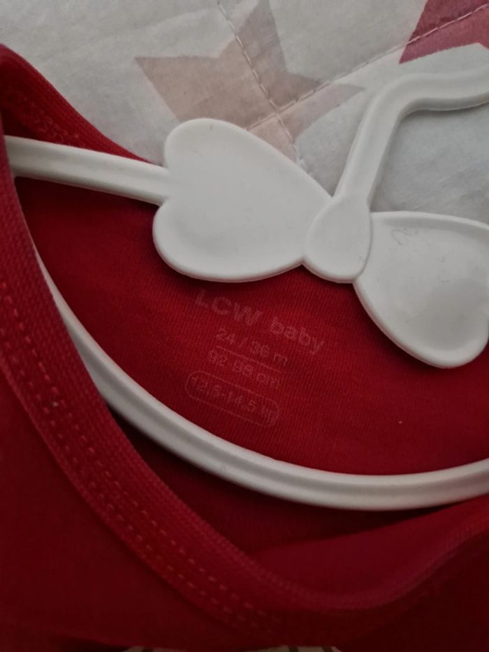 Ensemble Pyjamas pain d'épice à carreaux rouge marron 18-24mois Très bon état - photo numéro 6