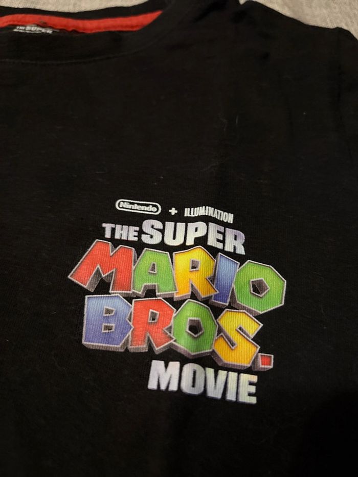 T shirt Mario 8 ans - photo numéro 2