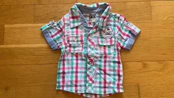 Chemise a carreaux à boutons 3 mois tao