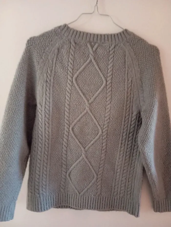 Pull gris femme taille M - photo numéro 5