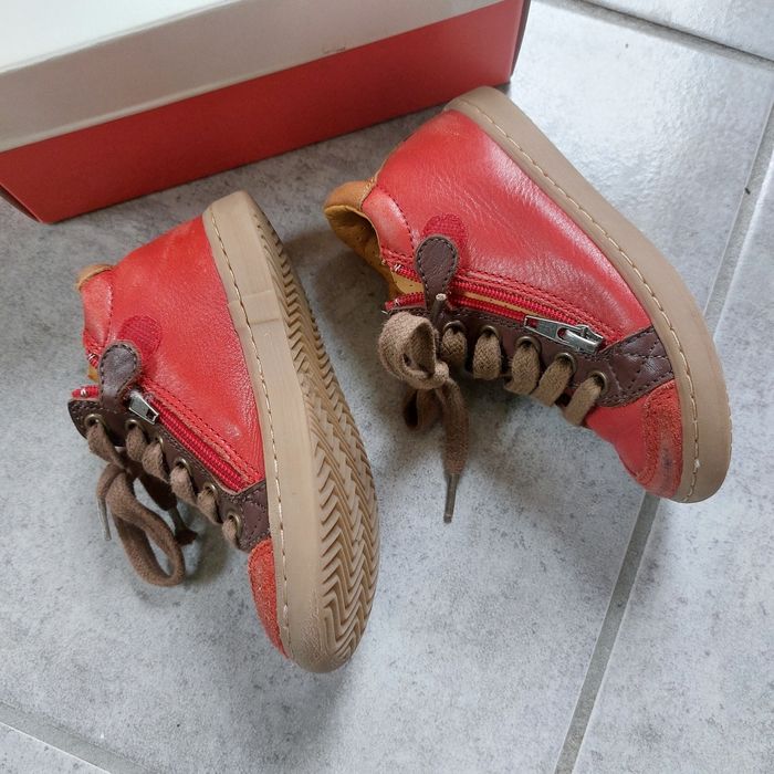 Chaussures shoopom rouge pointure 24 - photo numéro 4