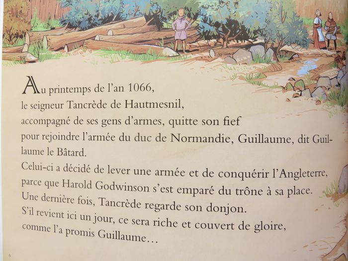 Documentaire 7-14 ans : Dans les pas de Guillaume le Conquérant. (L'école des loisirs) - photo numéro 5