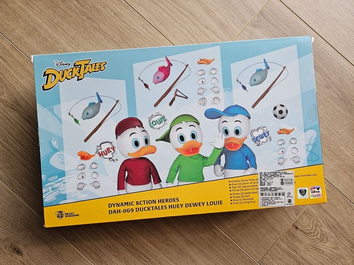Coffret figurines ducktales disney DAH 69
Huey, dewey, louie
Neuf
Jamais ouvert - photo numéro 2