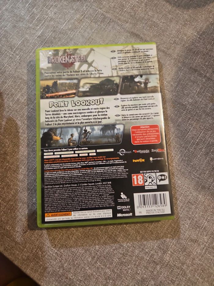 fallout 3 extension de jeu xbox 360 - photo numéro 3