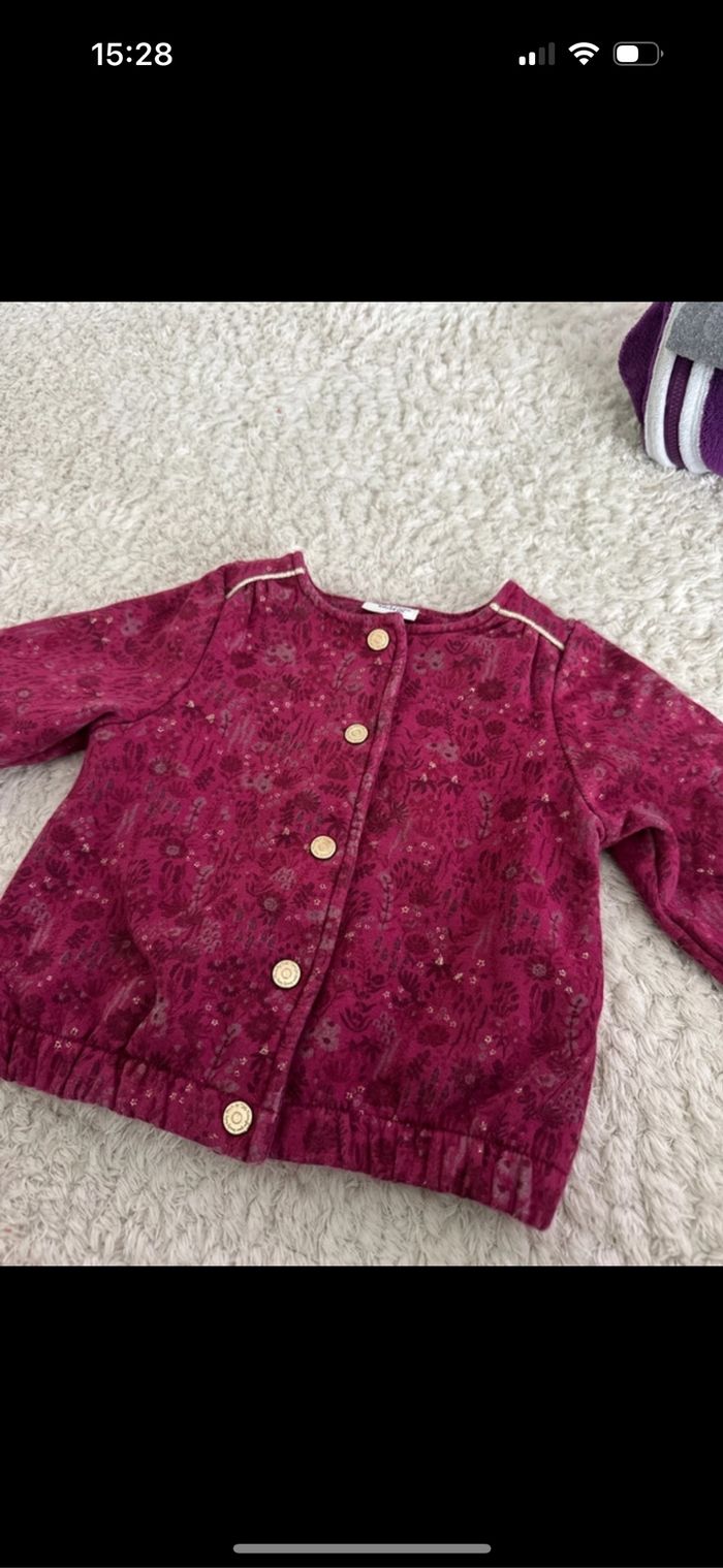 Veste Gillet polaire à l intérieur