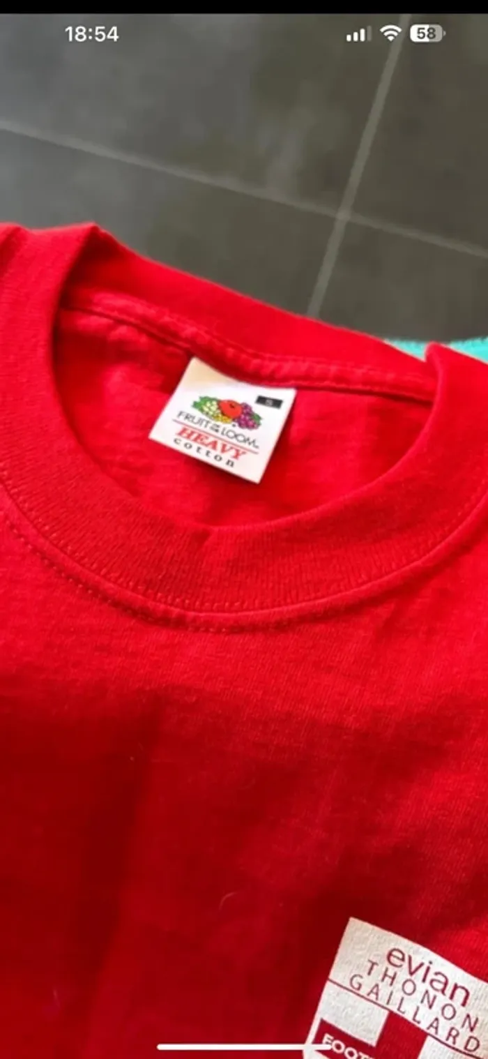 T-shirt publicitaire, foot neuf t S - photo numéro 3