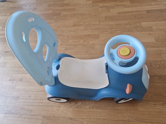 Smoby - Porteur Maestro Balade Bleu - Evolutif 3 en 1 - photo numéro 2