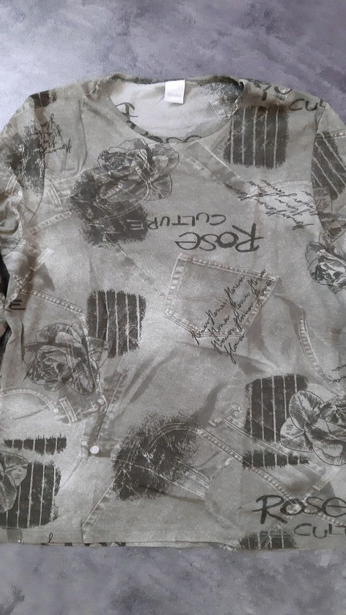 T-shirt manche longue femme - photo numéro 2