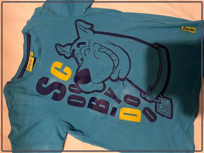 Tee shirt scooby-dou taille 6 ans manches courtes - photo numéro 2