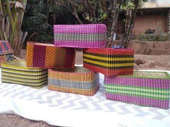 Paniers de rangement Chic (matériaux naturels et Eco-friendly)