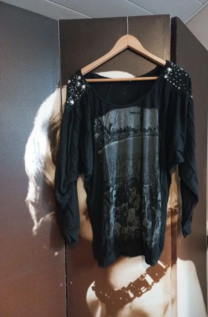 2 tee-shirt manche longue fluide 🌼 - photo numéro 2