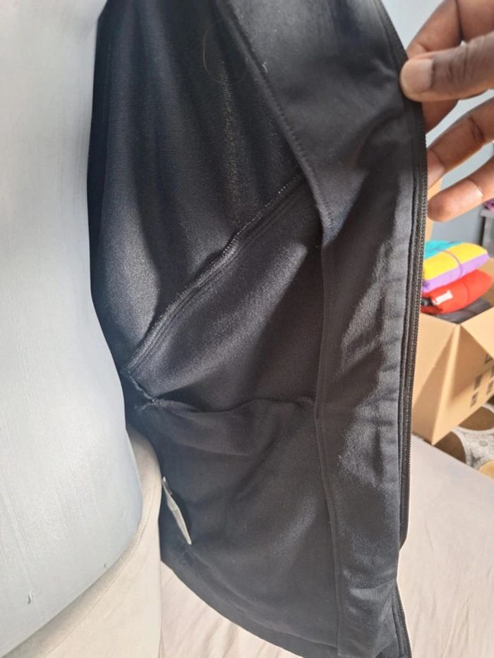 Veste Nike vintage noir blanc zip intégral logo brodé Y2K (543) - photo numéro 8