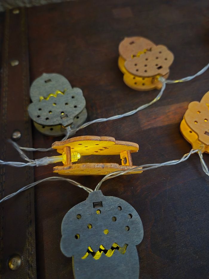 Guirlande lumineuse glands à leds - photo numéro 3