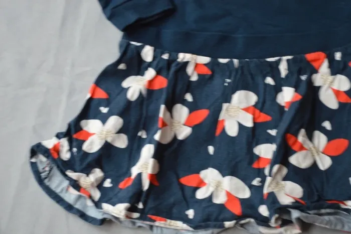 Robe courte Orchestra fille 3 ans - Rouge Marine - photo numéro 3