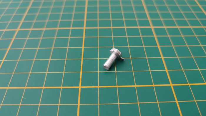 Axe de roue abimé pièce détachée miniature Ferrari 250 testa rossa 1957 Burago Bburago 1/18 #B59 - photo numéro 2